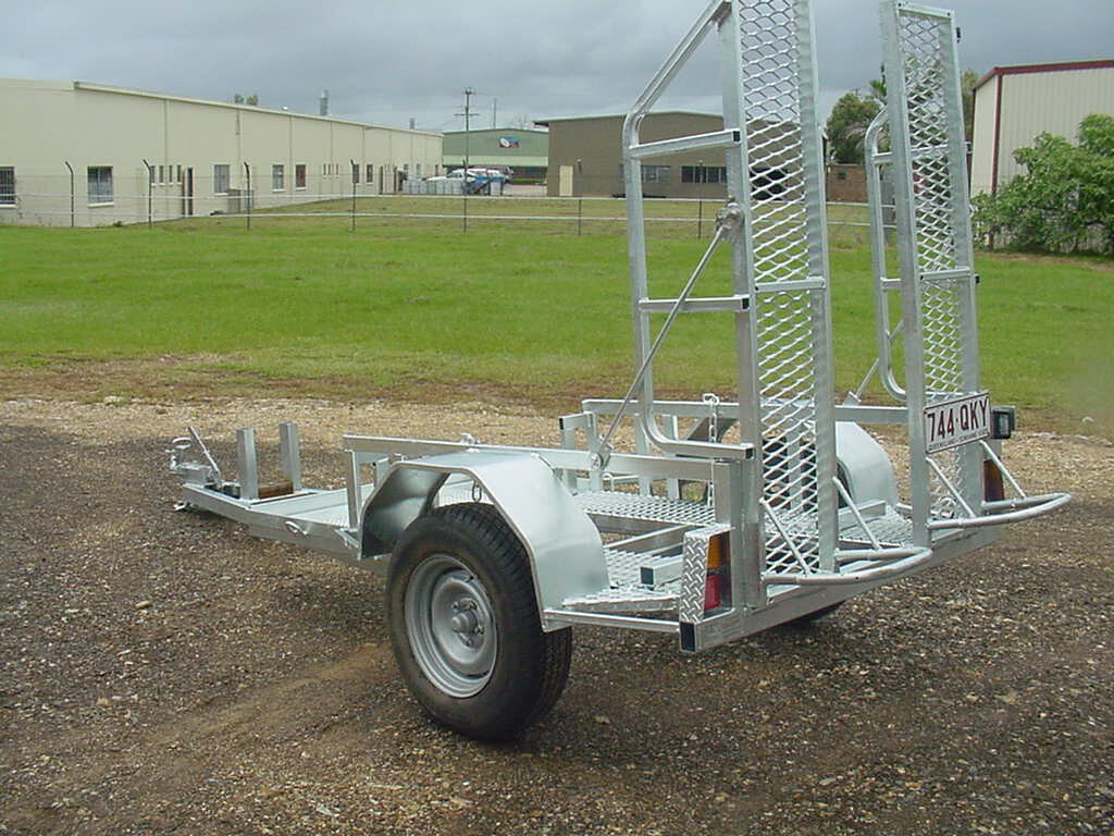 Mini Digga-Excav, Single Axle Trailer