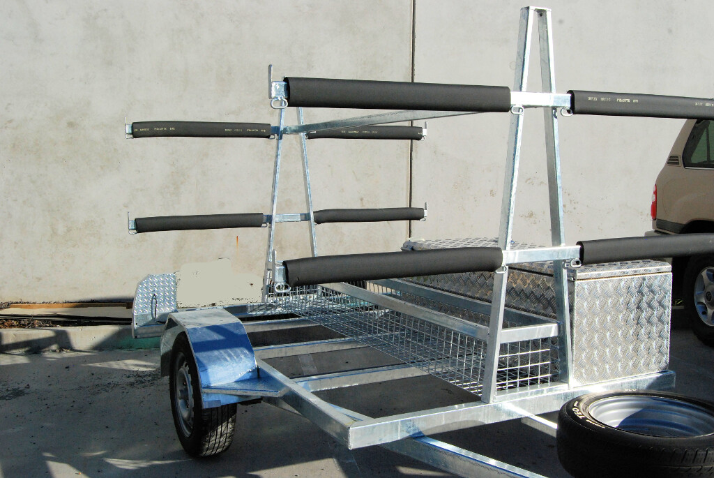 1800x1200, Single Axle, Canoe And Kayak Trailer