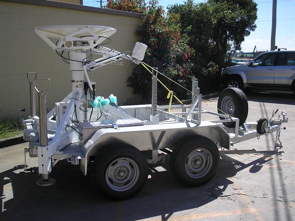 Tandem Axle Trailer for Ground Probe